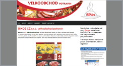 Desktop Screenshot of bikos.cz